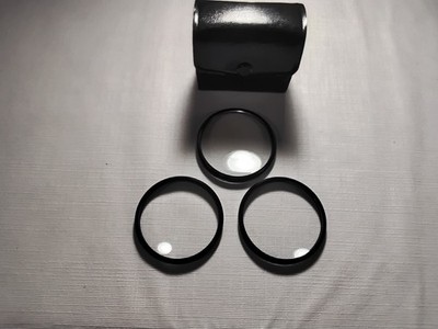 Tiffen 58mm Close-Up Lens Filter Set of 3 (+1, +2, +4) Case included
