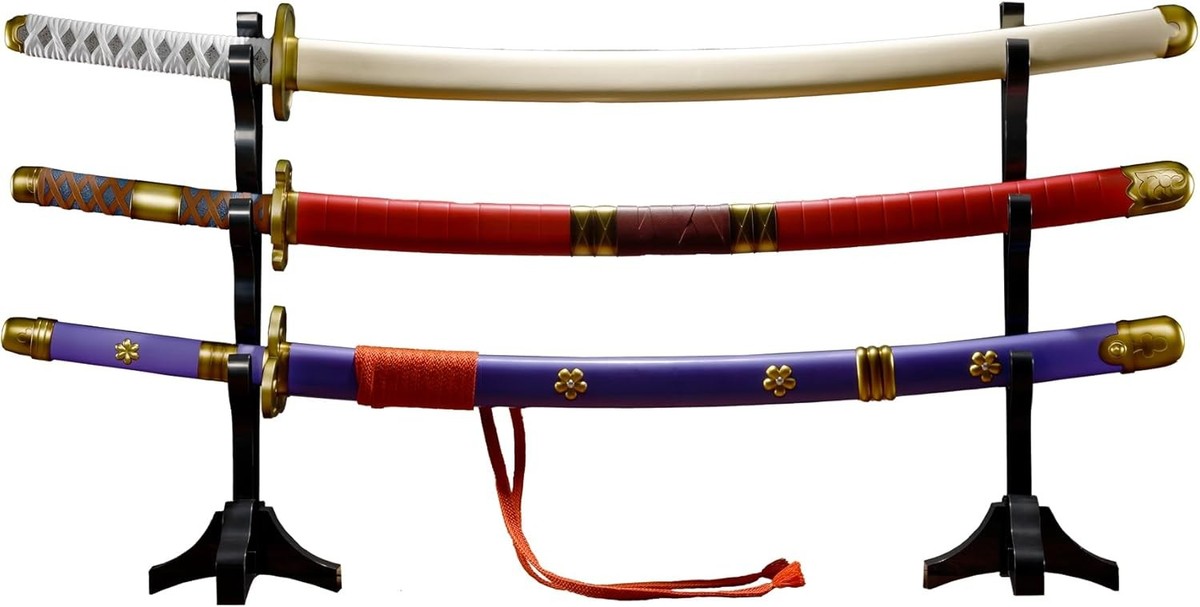 One Piece - Roronoa Zoro Three Sword Style Set Bandai PROPLICA