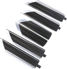 Door Trim Molding Kit Chevy Silverado Gmc Sierra 6pc Wood Grain 84458971 Black