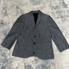 Crewcuts J. Crew Ludlow Chambray Blazer Boy Youth Academia School Preppy Size 2