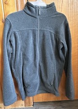 Columbia Youth Gray Fleece Jacket - Size Large 14/16 