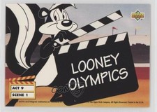 1993 Upper Deck Adventures in 'Toon World Joe Montana Looney Olympics HOF 00jz