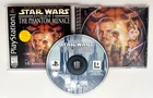 Star Wars The Phantom Menace (Sony PlayStation 1 PS1, 1999) COMPLETE CIB Tested!