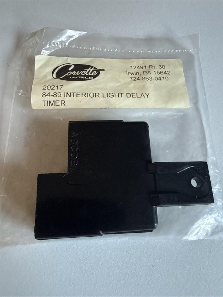 1984-1989 Corvette Courtesy Dome Light Lamp Delay Switch Timer C4 NEW ...