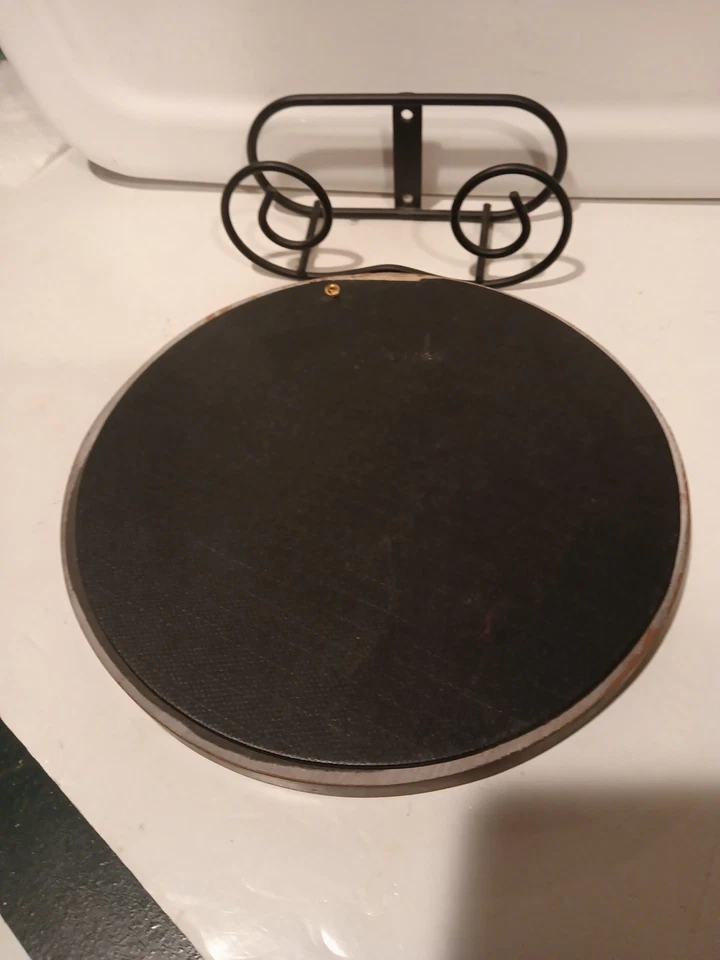 Espelho vintage lua crescente/lunar/celestial. Lua Adormecida Blk/Brn! Muito bom - Imagem 4 de 4