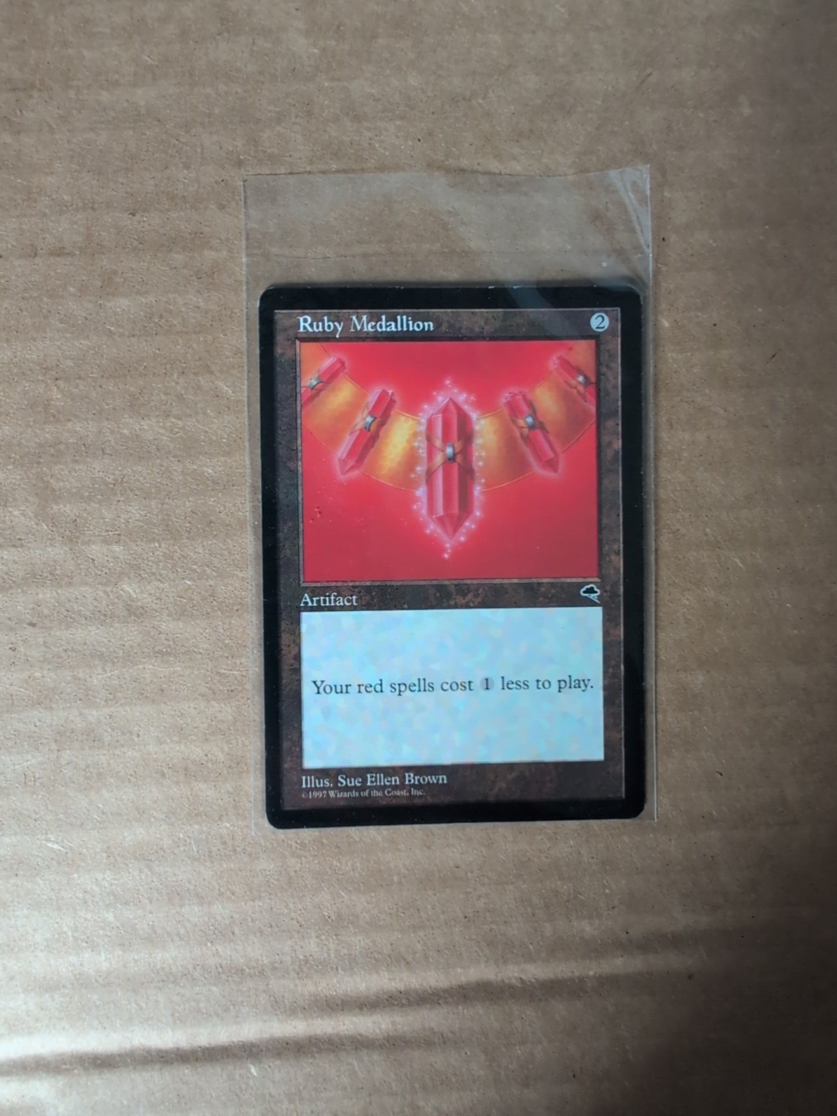 MTG Ruby Medallion Tempest