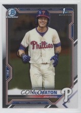 2021 Bowman Chrome Prospects Nick Maton #BCP-5 x9h