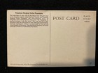 New York World’s Fair 1939 post card. Singing Fountains at Firestone Building. — photo 2