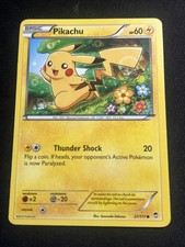 Pikachu 27/111 Common Furious Fists Pokemon Lightly Played on eBay