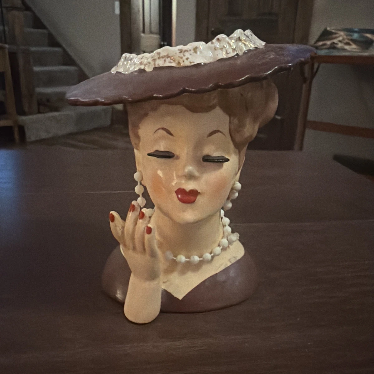 Napco Head Vase In Napco Collectibles for sale | eBay