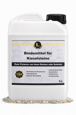 Kiesbinder Kiesverfestiger Bindemittel für Kies / Schotter aller Art Gartenbahn