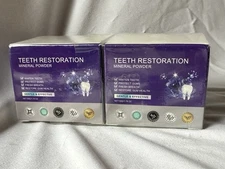 Lot of 2 Dental restoration mineral powder, mineral tooth powder teeth whitening