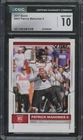 2017 Panini Score #403 Patrick Mahomes II RC Rookie Gem Mint CGC 10