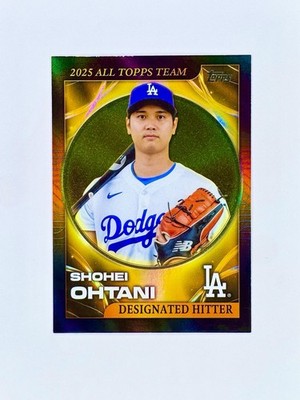 25/25 Shohei Ohtani ORANGE 2026 Topps Series 1 All Topps Team Dodgers #ATT-9