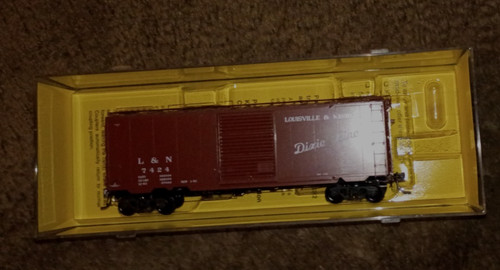 Coche de caja HO Kadee #7424 Louisville & Nashville L&N 40' PS-1. ¡Precio rebajado!! | Condition: New