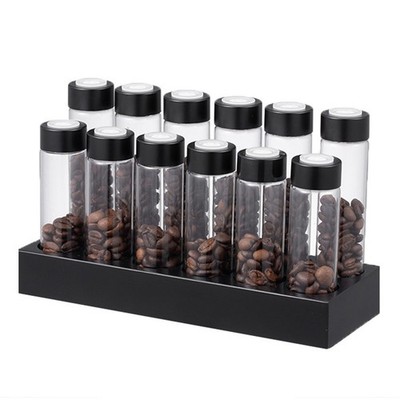 Aufbewahrungsbehälter für Kaffeebohnen, Aufsteller, Tube für8919