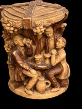 Maison LAGU TM Monumental 11  German Sculptural Wax Candle Drinking Vineyard