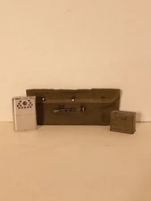 Army Foot Powder Seaboard Mfg- JON-E  Hand Warmer Chrome Plated And Carry Pouch 