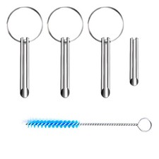 AOYUTC Metal Tube Headphone Plug Extraction Tool- Tip Silver