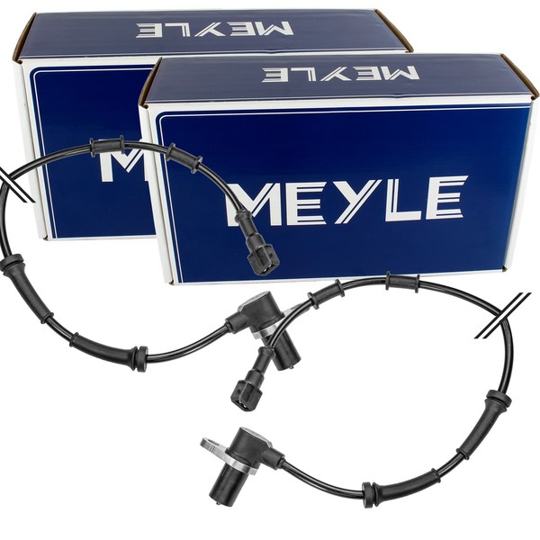 2X Meyle ABS-SENSOREN Vorne Beidseitig Passend FÜR Volvo S40 V40 Links+Rechts-image