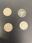 Lot Of 4-10C Mercury Dimes  90% Silver