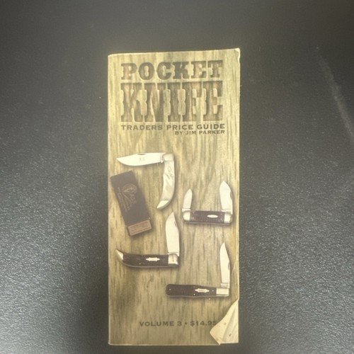 Bulldog Brand Pocket Knife Traders Price Guide Volume 3 Original Brown Beige