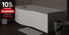 Bathroom P Shaped Bath Panel Only