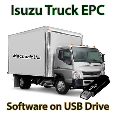 Isuzu Truck, Bus, Engine Global Parts Catalog EPC (USB)