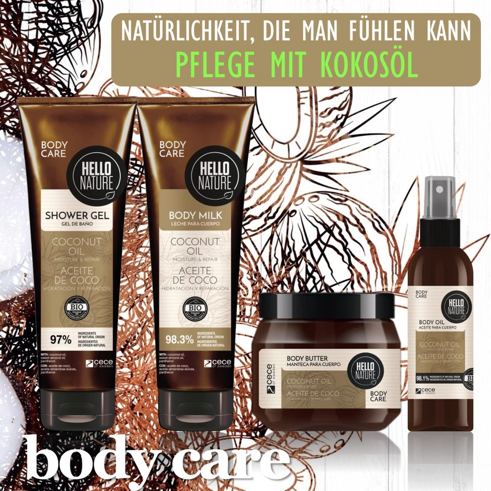 Duschgel mit Kokosöl BIO Sanfte Reinigung & Pflege Körperpflege Naturkosmetik - Bild 2 von 4