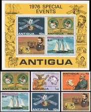 Antigua #453-458a MNH à l'unité et s/s