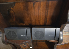 Bose Model 100 Wired Bookshelf Speakers Pair, 2.0 Channel, Black