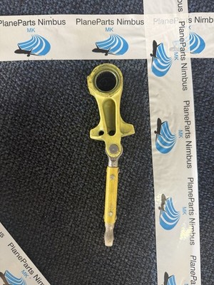 002-524012-23 Beechcraft 58 Co-Pilot Rudder Pedal Arm Lower RH