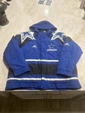 VINTAGE! Dallas Cowboys APEX One NFL Pro Line Puffer Jacket Size XL 90s