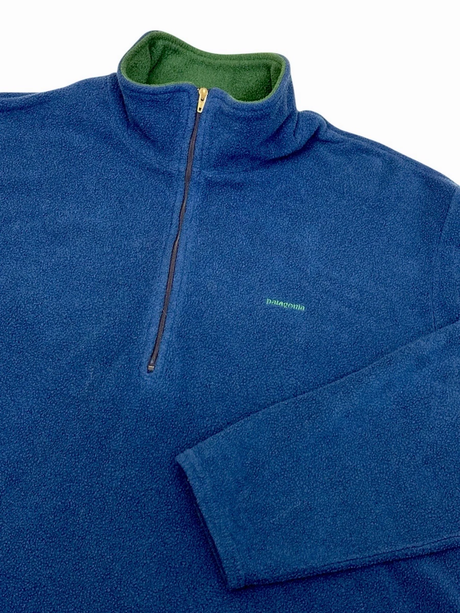 Sweatshirt Vintage Sun Triangle Années 90 - Vert, Col Avec 1/4 Zip, Taille S-M