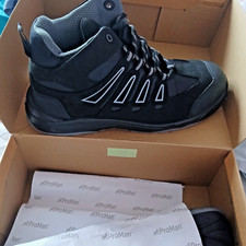 Rock Fall ProMan Size 13 Hartford Safety Trainer-Boot Black  Metal Free BNIB