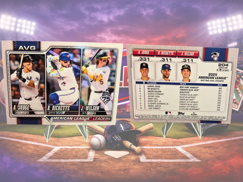 2026 Topps #204 Jacob Wilson / Aaron Judge / Bo Bichette | Baseball Ca