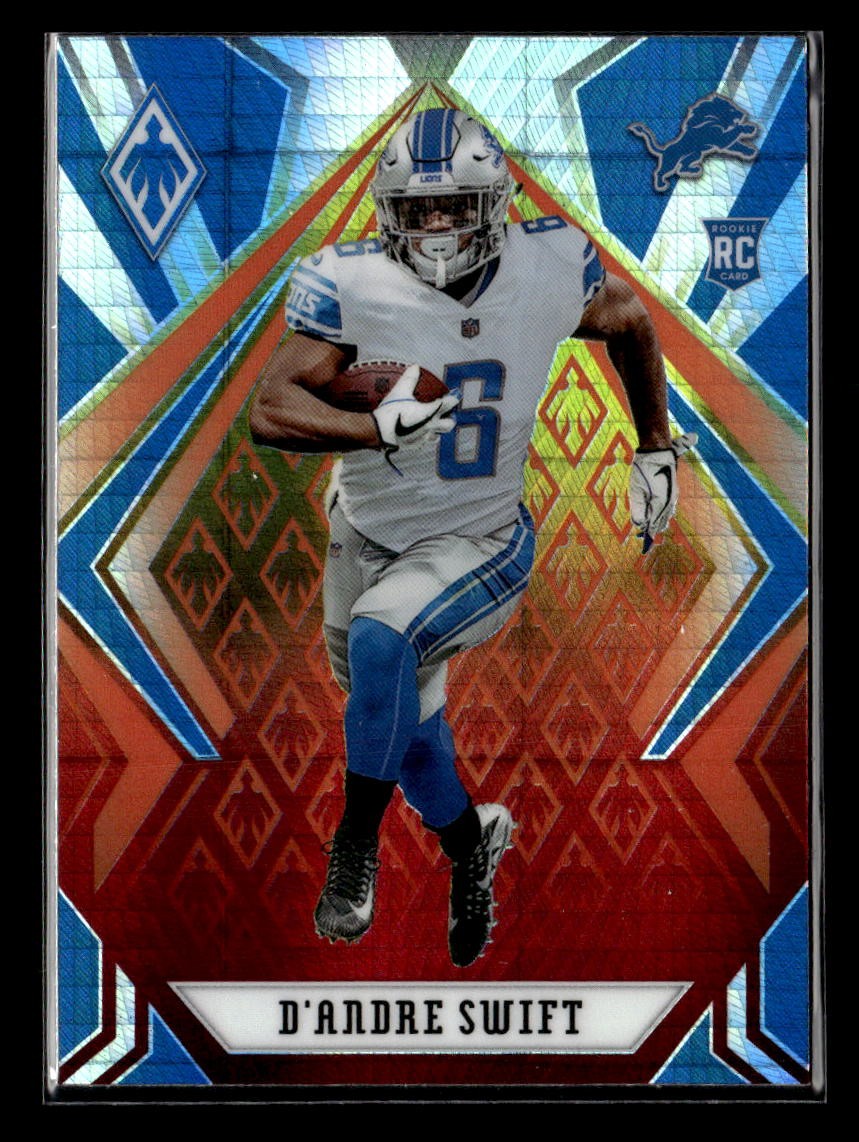 2020 Panini Phoenix Fire Burst #109 D'Andre Swift RC