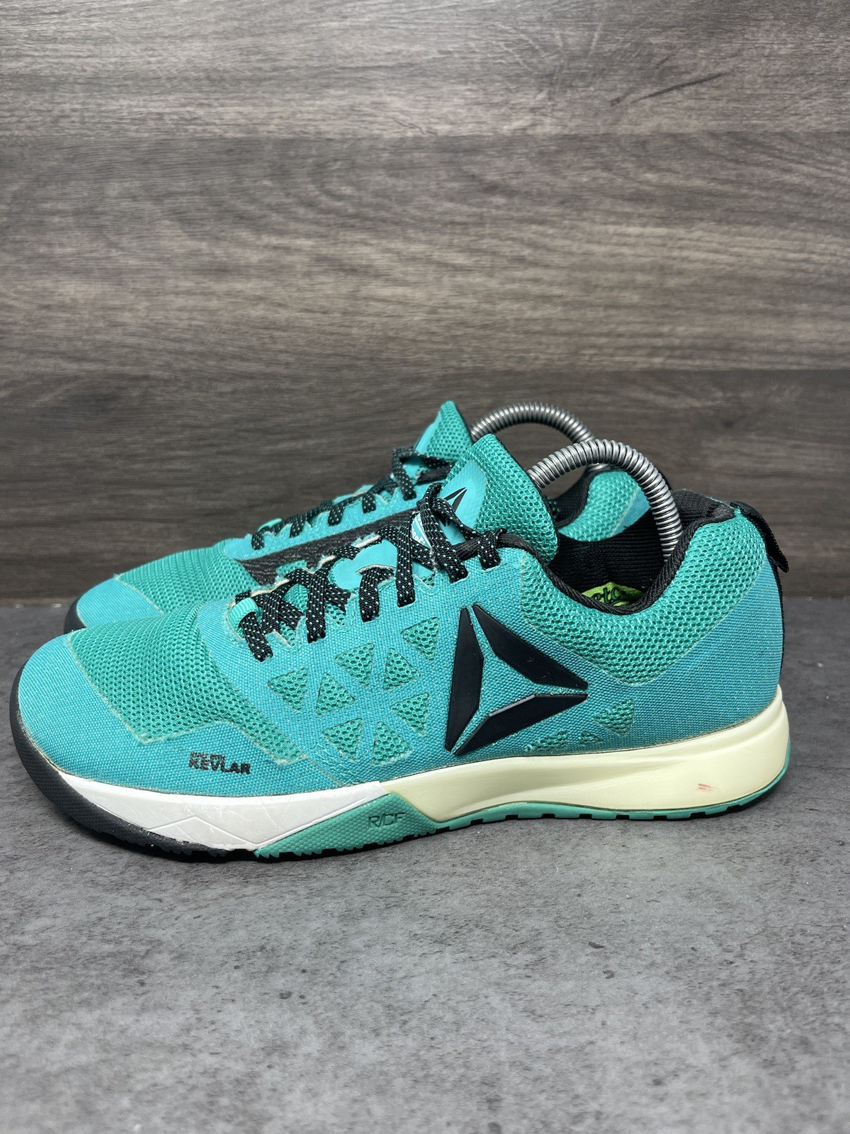 Reebok Crossfit Nano 6.0 Training Shoes Womens Size 8 Teal Black Crossfit 
