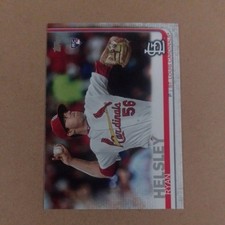 2019 Topps Baseball Update Series #248 Ryan Helsley Rookie card . rookie card picture