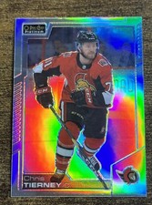 Chris Tierney 2020-21 O-Pee-Chee Platinum Rainbow Refractor Free Shipping SP
