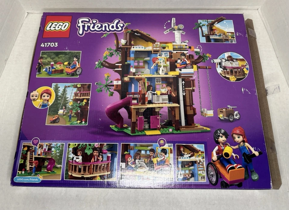 LEGO Friends 41703 Casa del Árbol de la Amistad | Retirado, Caja Abierta Contenido Sellado Foto 2 de 4