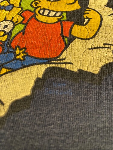 THE SIMPSONS Vintage Pre-Loved Tee Shirt Size S/M - 第 6/8 張圖片