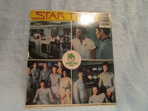 Star Trek Time Stealers, Sealed, 45 RPM, 1514, Peter Pan Records - Picture 2 of 2