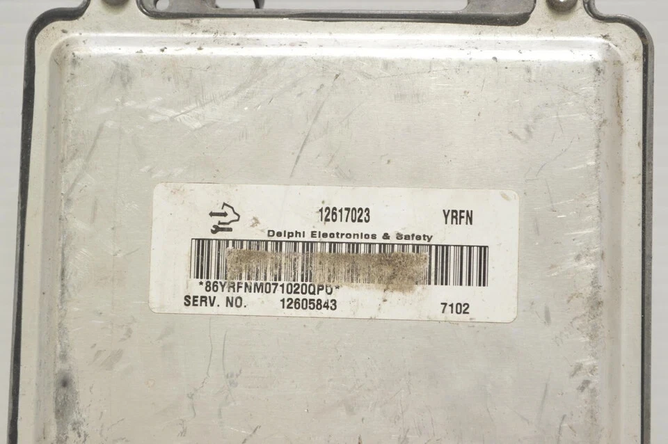 2008 08 Saturn Outlook 12617023 Unidad de módulo de control del motor Ecm L15 007 Foto 3 de 4