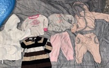 7 Pc Lot-GIRLS Baby Toddlers 4-6 , 6-9 Months  Summer/Winter Juicy H m Bambini