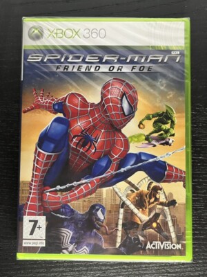 Spider-Man Friend or Foe Xbox 360 sealed PAL game