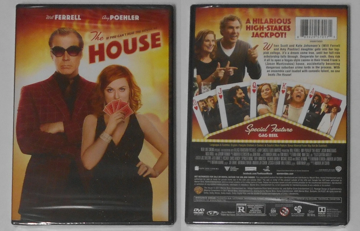 The House movie Will Ferrell Amy Poehler sealed U.S. dvd