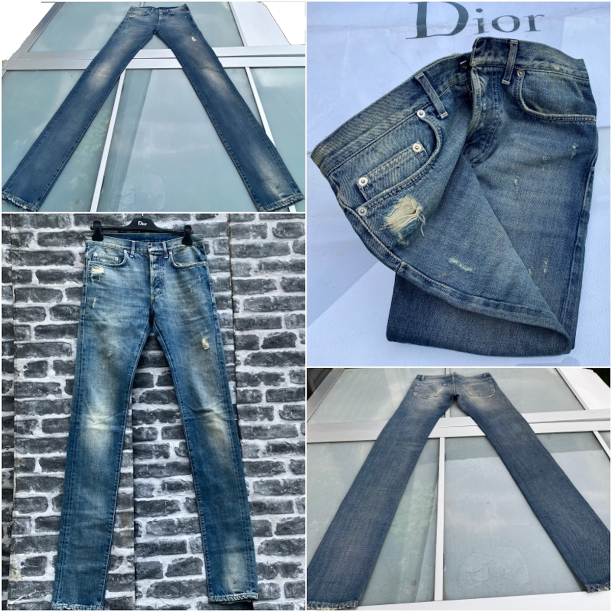 UltraRare & Great Dior Homme SS11 Slim Fit Jake Distress UltraRare & Great Dior Homme SS11 Slim Fit Jake Distress