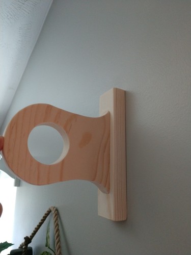 wood curtain rod