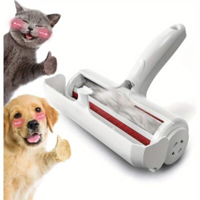 Pet Hair Remover Roller, Fur Remover for Couch, Furniture , Self-Cleaning Base